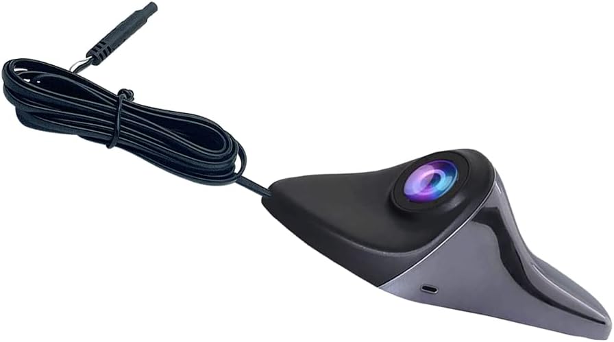 CVBS Signals Blind spot Camera Car Side View Camera IP68 Waterproof 120 Degree Wide Angle Side View Mirror kit Dark Grey