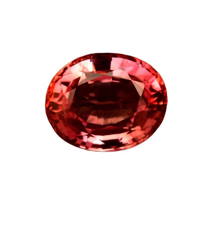 Saphir Padparadscha naturel bague pendentif 13x10mm pierre pour fabriquer bijou