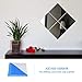 Wandefol 25pcs Espejo Autoadhesivo, Espejo de Pared Flexible, Hojas de Espejo Cuadrado,...