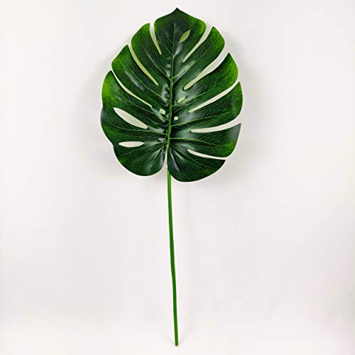 Folhagem Costela de Adao Haste Planta Artificial 75x32cm