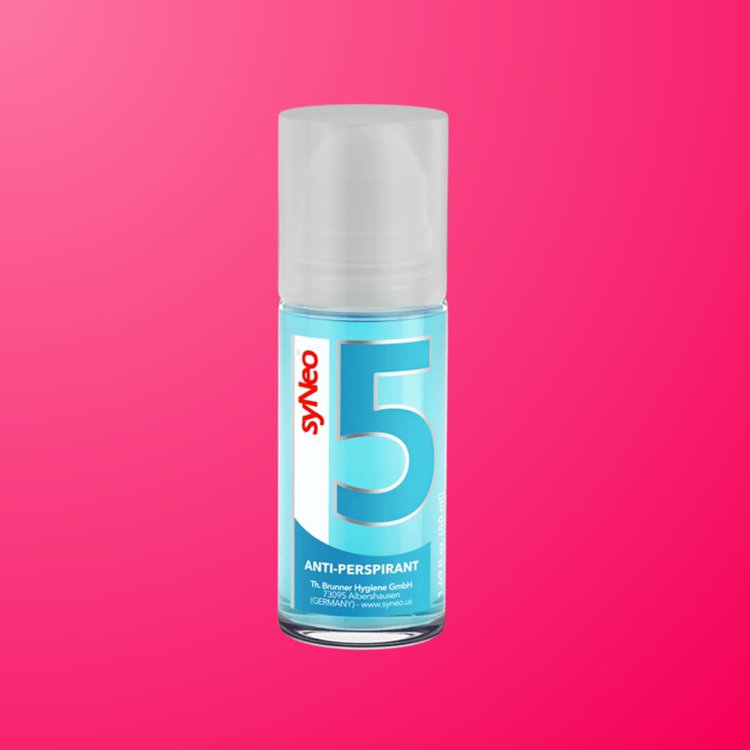 5 Antiperspirant Roll-On - Strong Formula, No Scent, Long-Lasting, Heavy Sweat & Odor Protection, 1 pack 1.69 fl. oz.