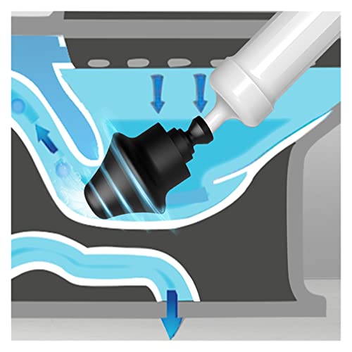 Toiletplunjer Toilet Plungers Hogedrukpomp Krachtige Air Blaster Dubbeling Dagkundige Luchtvloer Afvoer Blaster Air Power Train Blaster Plunjer - Afbeelding 4