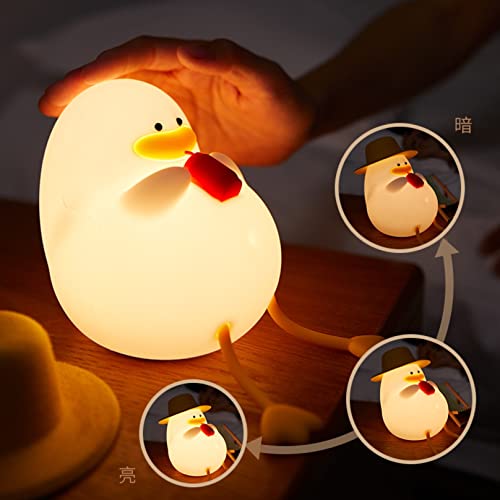 Lámpara de noche infantil de silicona multicolor USB portátil miniatura 3