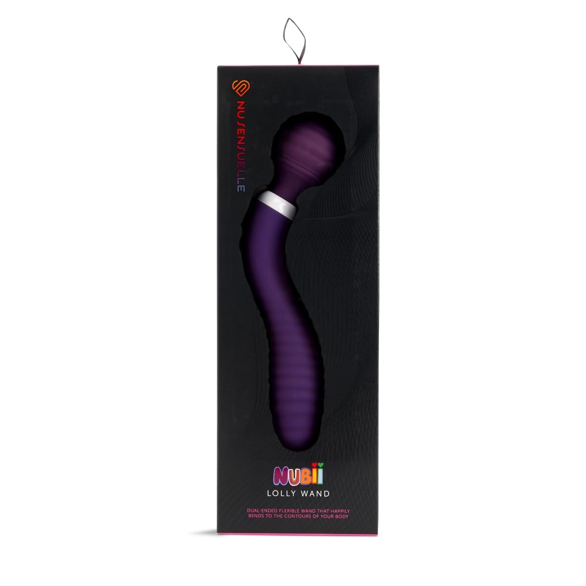 NU SENSUELLE Lolly Double Ended Nubii Wand - Purple - Indulge in Double-Ended Pleasure with Nubii Wand - Image 4