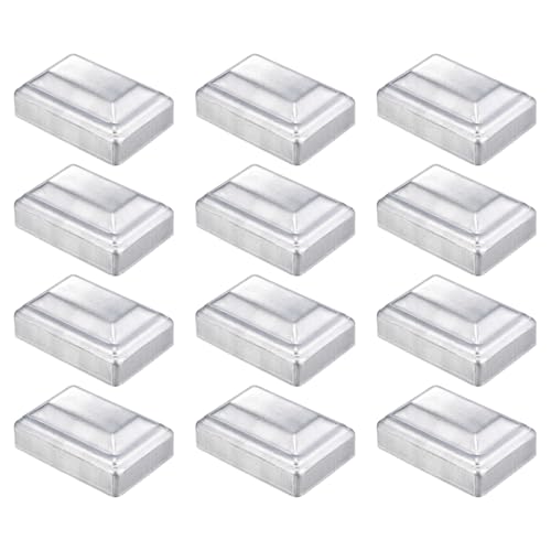 Tapas de poste de valla galvanizadas de 2.4x1.6" para cubiertas de tubos exteriores y buzones