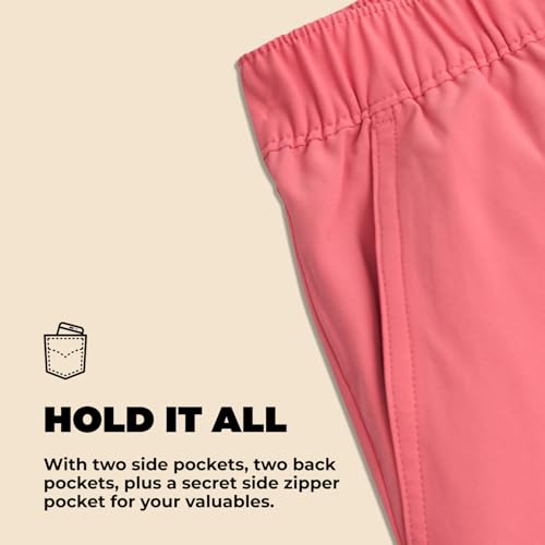 Image of Chubbies Everywear Men's Shorts - Mens Shorts Casual 6in Inseam, Elastic Waist, Water-Resistant, Zipper Pocket