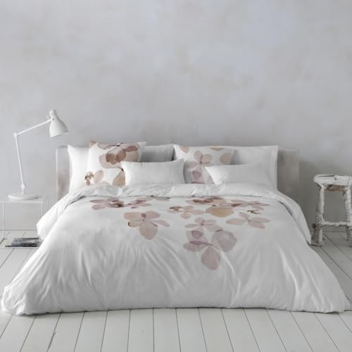 Icehome - Funda Nórdica Estampada Cama 150 - Microfibra Suave y Transpirable - Juego Funda de Edredón 240x220 cm con Solapa + 45 cm - 2 Fundas Almohada 45x90 cm - Fabricado en España