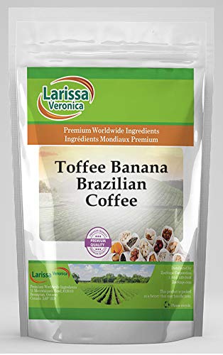 Toffee Banana Brazilian Coffee en grano 8 oz