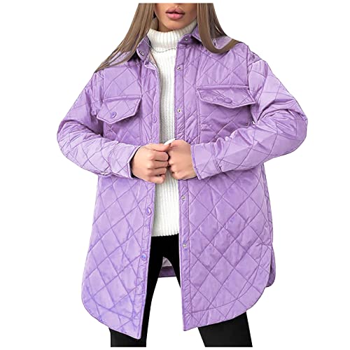Long Jackets For Women Quilted Lightweight Jackets Plus Size Business Casual Diamond Oversized Fashion 2023 Winter Coat