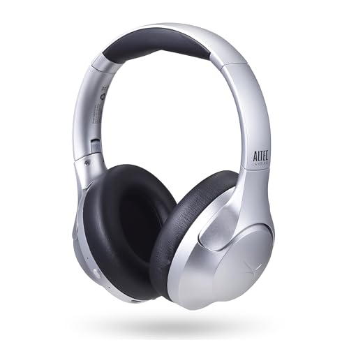 Image of Altec Lansing ComfortQ 2.0 Over Ear Bluetooth Headphones, Wireless Noise Cancelling Headphones with 50-Hour Battery, Foldable Design, Voice Assistant, Quick Charge, Bluetooth 5.3