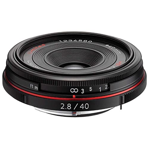 Pentax Obiettivo HD DA, 40 mm, F/2.8, Edizione Limitata, Nero
