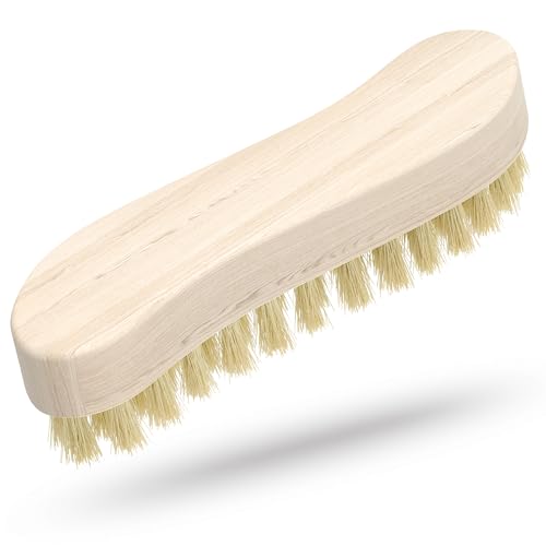 Klangfeiler Scheuerbürste Reinigungsbürste aus Holz - Extra Robust & Langlebig - Made in Ukraine