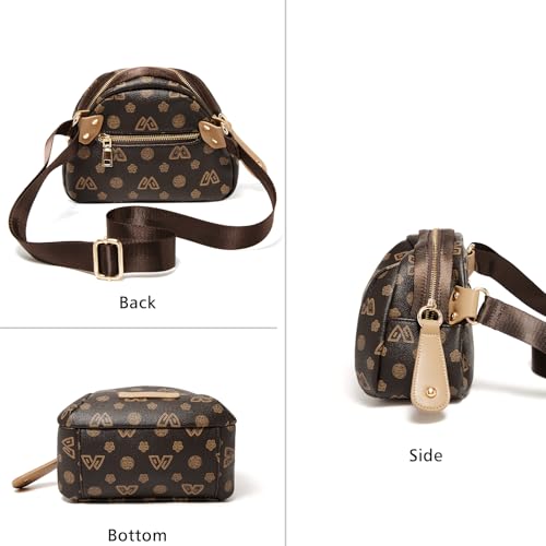 LAORENTOU Small Backpack Purse for Women Cowhide Mini Leather Backpack for Women, Ladies Small Shoulder Crossbody Handbags2