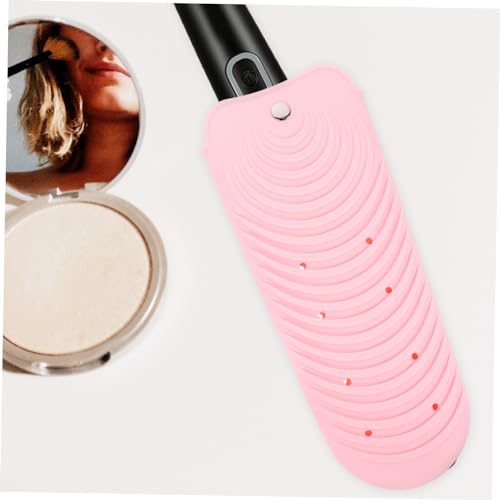 Uonlytech 2pcs Non-Slip Heat Insulation Mat Protective Cover for Hair Curlers and Flat Irons for Safe Storage and Organization miniatura 7