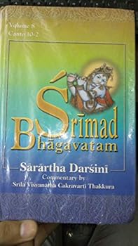 Hardcover Srimad Bhagavatam : Canto 1-2 With the Commentary Sarartha Darsini by Srila Visvanatha Cakravarti Thakura (Vol. 1) Book