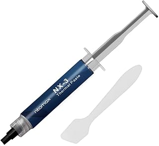 NX-3 Thermal Compound Paste 8.5 W/mK, Carbon Based High Performance Heatsink Paste, CPU for All Coolers, 4 Grams with Tool