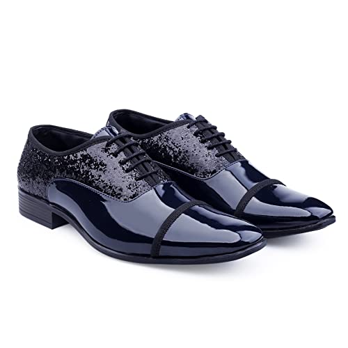 Image of YUVRATO BAXI Men's New Formal and Casual Lace-up Shoes