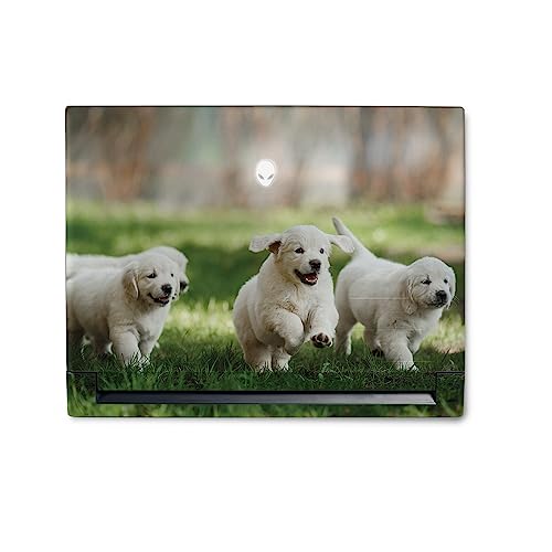 Image of MightySkins Skin Compatible with Alienware M18 R1 (2023) Full Wrap Kit - Puppy Pack | Protective, Durable, and Unique Vinyl Decal wrap Cover | Easy to Apply & Change Styles | Made in The USA