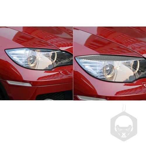 Cache-phares pour BMW X6 E71 avec protection polycarbonate anti-jaunissement - 4