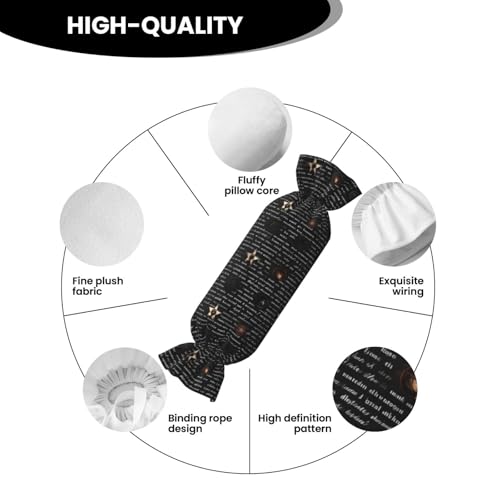Almohada de espuma viscoelástica tamaño único color negro miniatura 5