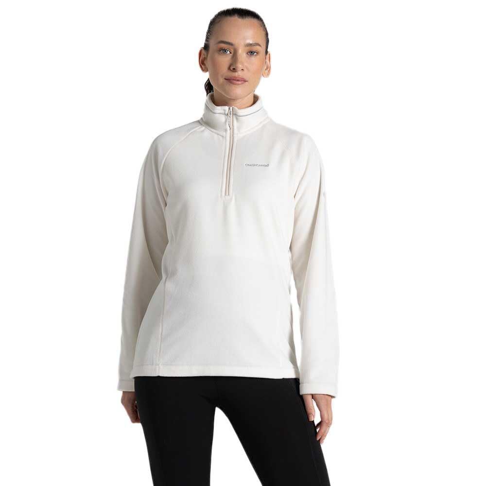 Craghoppers Women's Miska VI Half Zip Fleece White