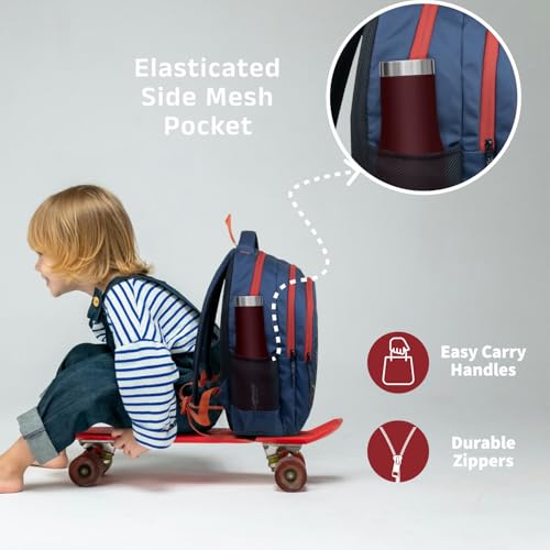 Image of TRAVALATE 25L Stylish &Trendy printed School Bag for Kid's | Backpack for Class 1 to 5 School Going Boys & Girls