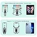 xuenair Z Fold 5 Car Mount, [Without CASE] Aluminum Universal Vent Z Fold 6 Acessories for Galaxy Z Fold 7 6 5 4 3 2 S25 Ultra Pixel 9 Pro Fold iPhone 16 15