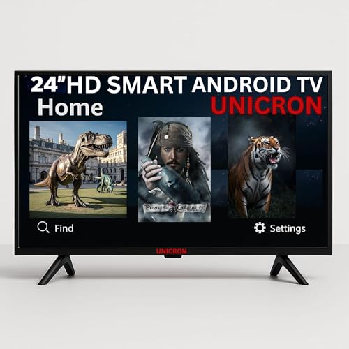 UNICRON 60 cm (24 Inches) HD Ready Smart LED TV | Android Smart TV | 1GB RAM & 8GB ROM | Built-in Wi-Fi | HDMI & USB Ports 5 41nQleBXlLL
