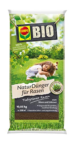 Preisvergleich Produktbild Bio Rasen-Naturdünger COMPO BIO RASENDÜNGER 10,05KG 22120