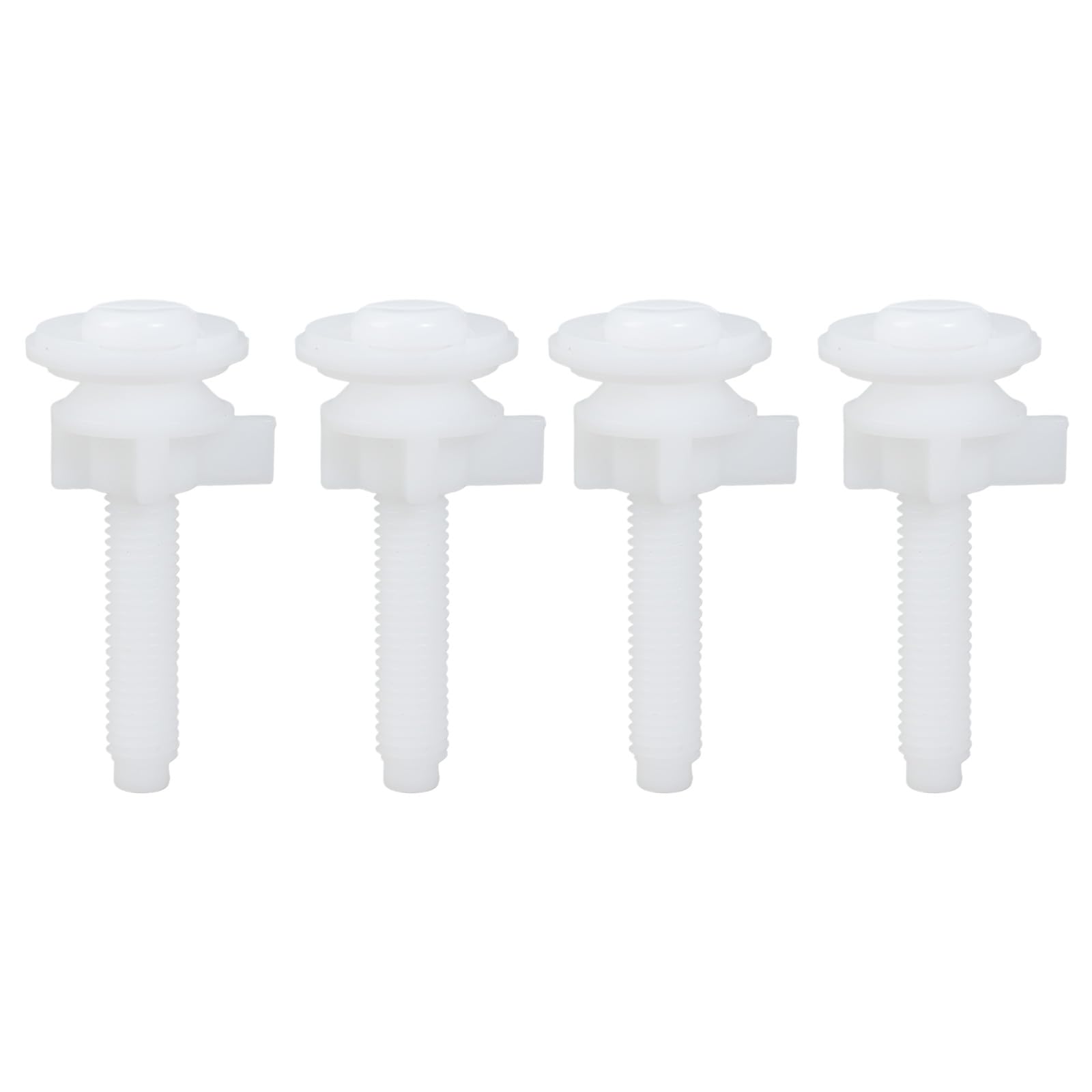 Buxuaaaa 4Pcs Expertly Craft Toilet Lid Stabilizers Toilet Lid Mounting Solution Stable Mounting Hardware For House Fastening Bolts