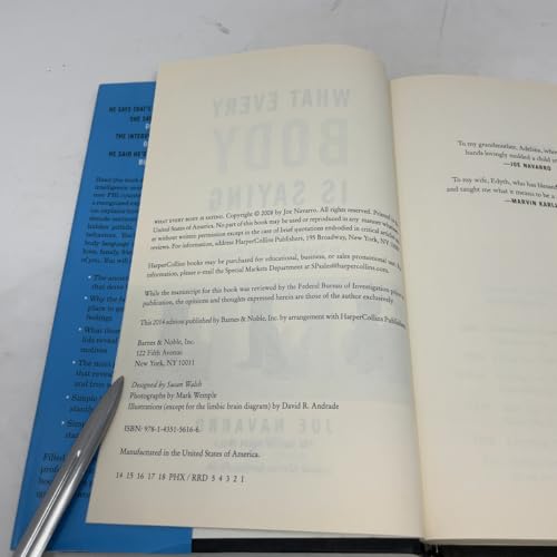 Image of What Every Body Is Saying: An Ex-FBI Agent's Guide to Speed-Reading People by Joe Navarro with Marvin Karlins (2014-08-02)