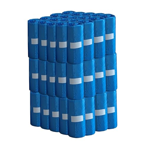 CSC - Sacchetti Cane Cacca Igienici e Resistenti, 1200 Bustine Cane Impermeabili e Antistrappo, Sacchetti per Cani Antiodore a Prova di Perdite, Accessori per Cani - 20 Pezzi, 60 Rotoli, 32x22 cm