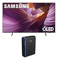 Samsung 55-Inch Class OLED 4K S85F Series, Vision AI Smart TV Object Tracking Sound Lite w/Dolby Atmos, NQ4 AI Gen2 Processor, Contour Design Bundle with an Austere 5S-PS4-US1 4-Outlet Power (2025)
