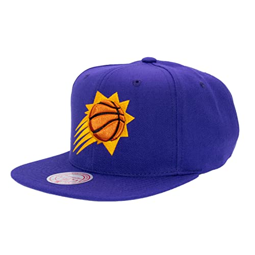 Mitchell & Ness NBA Team Ground 2.0 Snapback, viola., Taglia unica