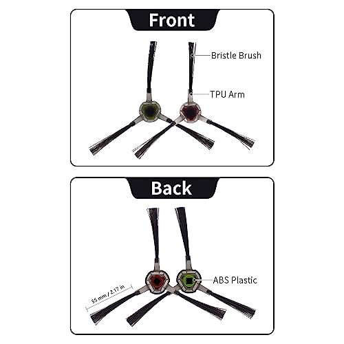 cann Filter and Brush Set Compatible with Ecovacs Deebot OZMO 900/901 Robotic Vacuum Cleaner, DE5G-KTA – Bild 3