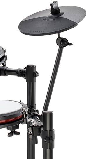 Miniatura 2 de Alesis NitroNitro Max Platillo de 10 pulgadas con estrangulador, brazo de platillo de 13 pulgadas y cable de conexión Silverline Audio de 10 pies