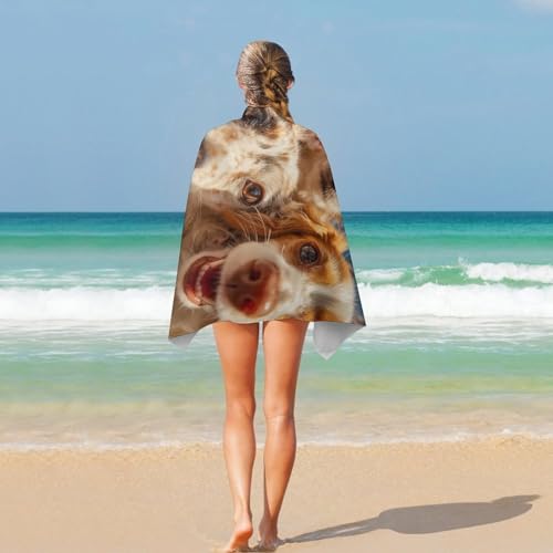 Serviette de plage à séchage rapide et ultra-absorbante