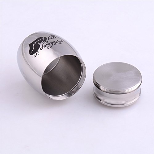 Sunling Small Decorative Memorial Keepsake Cremation Urns For Human Pet Ashes Stainless Steel Animal Urn Container #TOP3