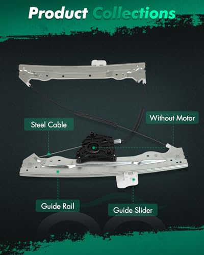 Image of SCITOO Power Window Regulator Without Motor For Chrysler For 200