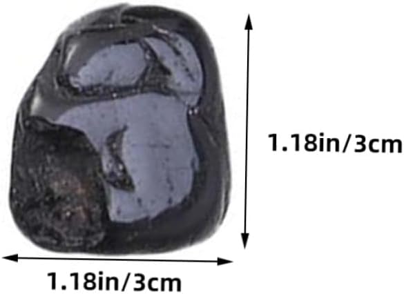 Homoyoyo Natural River Pebbles Aquarium Stones 2-3cm Smooth Decorative Fish Tank Gravel 1500g for Aquarium Décor Garden Landscaping and Potted Plants