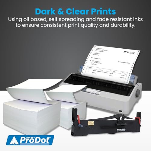 ProDot Dot Matrix Ribbon Cartridge Compatible with Epson LX 310, LQ 310 (Pack of 3) - Image 5