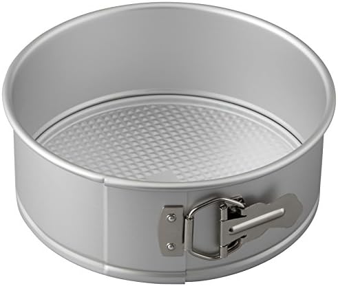Wilton Aluminum Springform Pan, 8-Inch Round Pan for Cheesecakes and Pizza