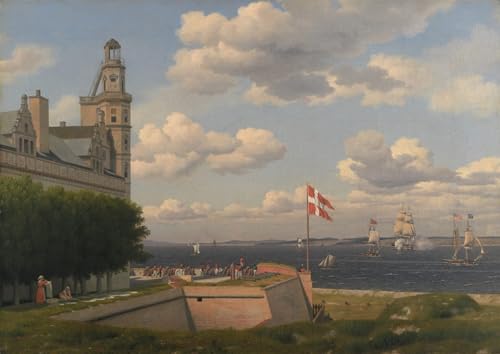 Toile murale Kronborg Eckersberg habillez vos murs blancs avec une peinture murale salon 60x90
