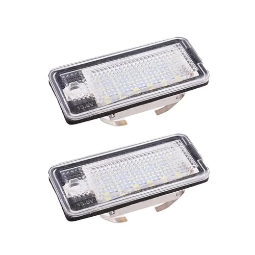 Plafones luces LED matrícula para viajes nocturnos seguros en Audi A3 8P y Q7 3