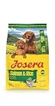 Josera Mother & Puppy Salmon & Rice | Pregnant & nursing mothers | Weaning puppies | Soakable small kibble | Optimal development | Gluten free | 3kg
