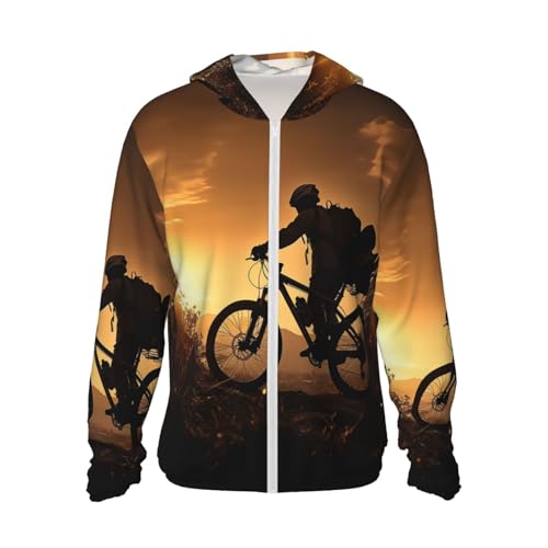 Chaqueta liviana con protección solar UPF 50+ para ciclismo miniatura 1