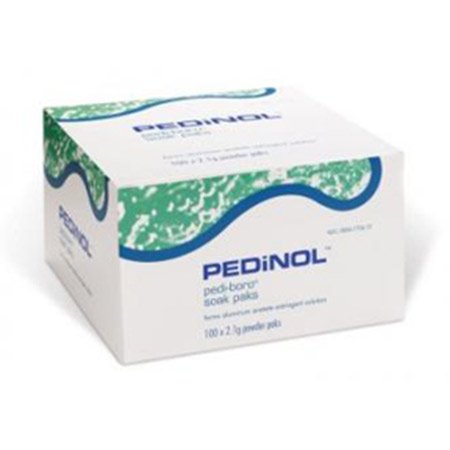 Pedinol Pharmacal Pedi-boro Soak Paks - Box of 100