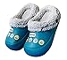 Yeeteepot Pantofola Invernali per Bambini Zoccoli da Giardino Caldo Foderati Ragazzi Ragazze Ciabatte da casa Peluche Pantofole Impermeabile Sabot Scarpa per Interni ed All'aperto