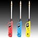 Aspect X3 Refillable BBQ Lighter – Adjustable Flame, Clipper Gas, Multi-Use for Kitchen, BBQ, Candles, Camping & Fireworks (Set of 4)