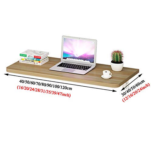Syth Wall Folding Table For Laundry Room,Wall Mounted Workbench Drop Leaf Table,Dining Table Desk,Bar Tables,Study Table,Multi-Size Optional #TOP6